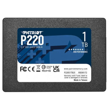 PATRIOT P220 SATA 3 1TB SSD...