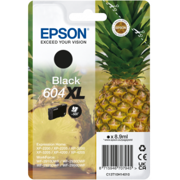 Analoginė kasetė Epson 604 XL Juoda