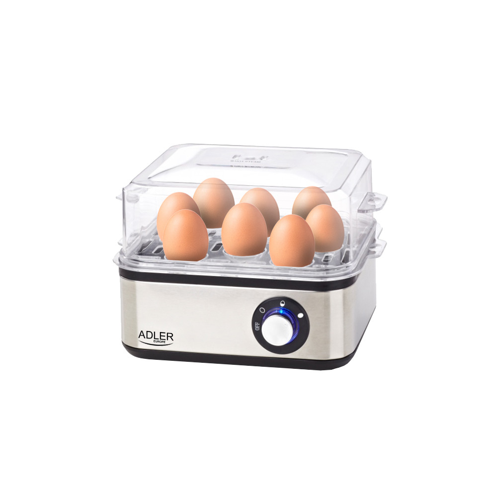 Adler Egg boiler AD 4486 Stainless steel, 800 W