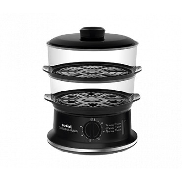 TEFAL VC140135 Food Steamer Black, 900 W, Number of baskets 2