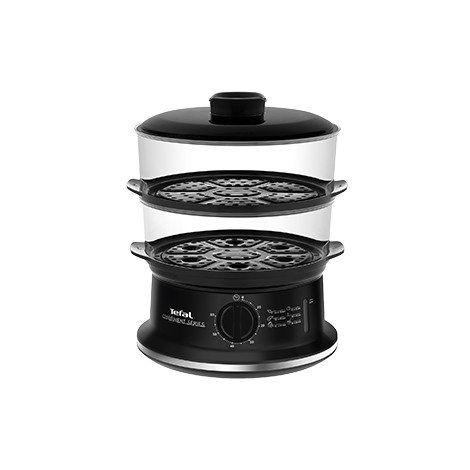 TEFAL VC140135 Food Steamer Black, 900 W, Number of baskets 2