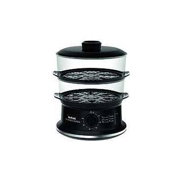 TEFAL VC140135 Food Steamer Black, 900 W, Number of baskets 2