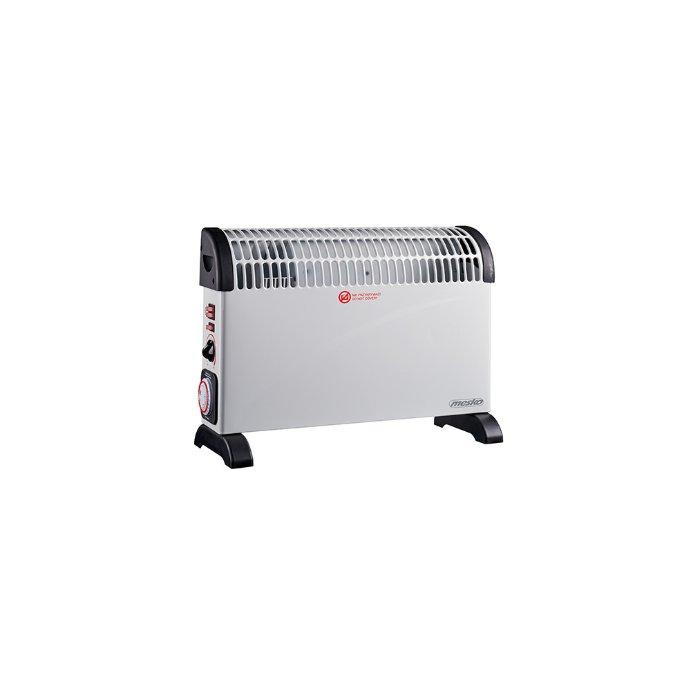 Mesko Convector Heater with Timer and Turbo Fan MS 7741w 2000 W, Number of power levels 3, White