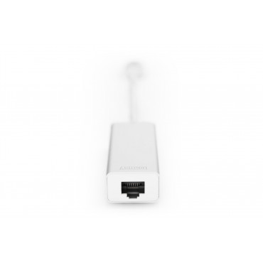 Digitus 3-port USB Hub and Gigabit LAN adapter DA-70250-1