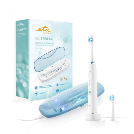 ETA Toothbrush Sonetic Holiday ETA470790000 Rechargeable, For adults, Number of brush heads included 2, Number of teeth brushing