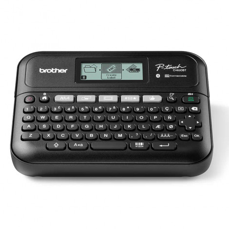 Brother P-touch Desktop Label Printer PT-D460BTVP Mono, Thermal, Black