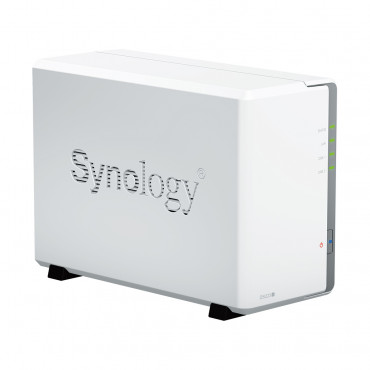 Synology Tower NAS DS223j up to 2 HDD/SSD, Realtek, RTD1619B, Processor frequency 1.7 GHz, 1 GB, DDR4, 1x1GbE, 2xUSB 3.2 Gen 1