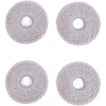 Ecovacs Washable Improved Mopping Pads for OZMO Turbo Mopping Systems of X1 OMNI/X1 TURBO/T10 TURBO/ T20 OMNI D-WP04-0012 4 pc(s