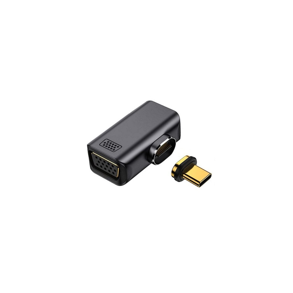 Magnetinis adapteris USB Type-C - VGA, 1080P, 60Hz