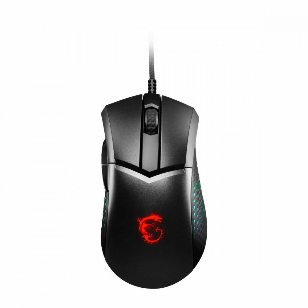 MSI GM51 Lightweight Optical, RGB LED light, Black, Gaming Mouse, 8000 Hz