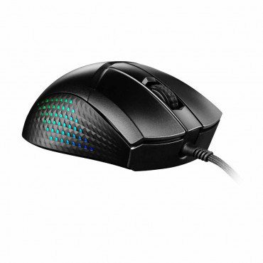 MSI GM51 Lightweight Optical, RGB LED light, Black, Gaming Mouse, 8000 Hz