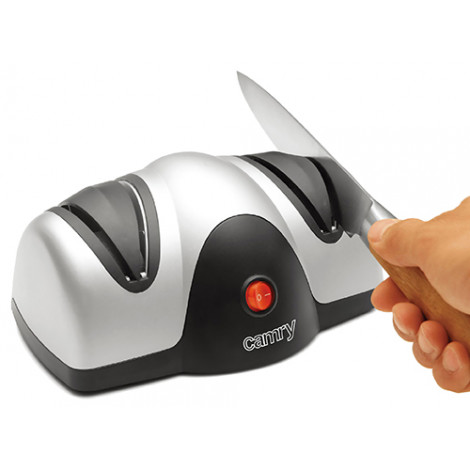 Camry Knife sharpener CR 4469 Electric, Black/Silver, 60 W, 2