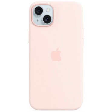 Apple iPhone 15 Plus Silicone Case with MagSafe - Light Pink