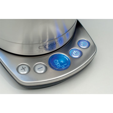 Caso WK 2200 With electronic control, Stainless steel, Stainless steel, 2200 W, 1.7 L, 360 rotational base