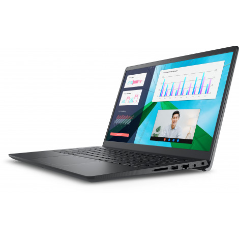 Dell Vostro 14 3430 Black, 14 ", WVA, FHD, 1920 x 1080, Anti-glare, Intel Core i5, i5-1335U, 8 GB, DDR4, SSD 256 GB, Intel UHD G