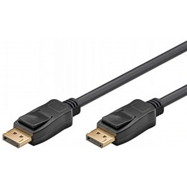 Goobay 64798 DisplayPort Connector Cable 1.4, 2 m, Black