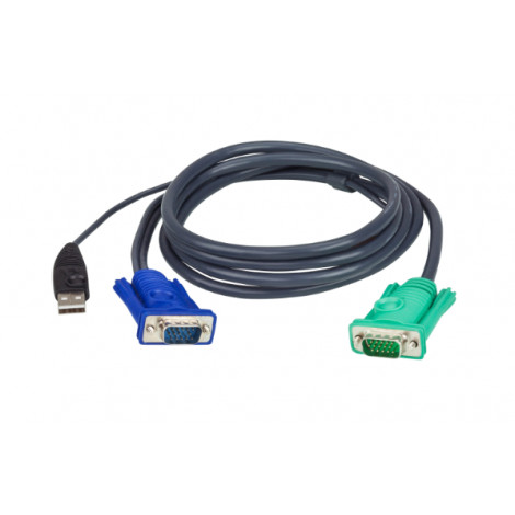 Aten 5M USB KVM Cable with 3 in 1 SPHD 2L-5205U