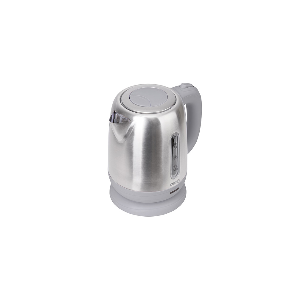 Camry Kettle CR 1278 Standard, 1630 W, 1.2 L, Stainless steel, Stainless steel, 360 rotational base