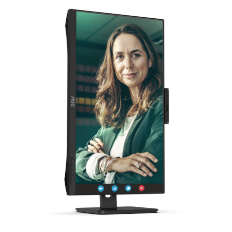 AOC Monitor Q27P3CW 27 ", IPS, QHD, 2560 x 1440, 16:9, 4 ms, 350 cd/m , Black, HDMI ports quantity 2, 75 Hz