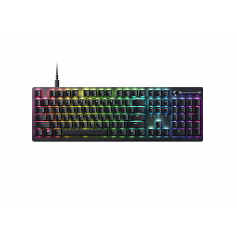 Razer Deathstalker V2, Gaming Keyboard, RGB LED light, RU, Black, Wired, Linear Optical Switch