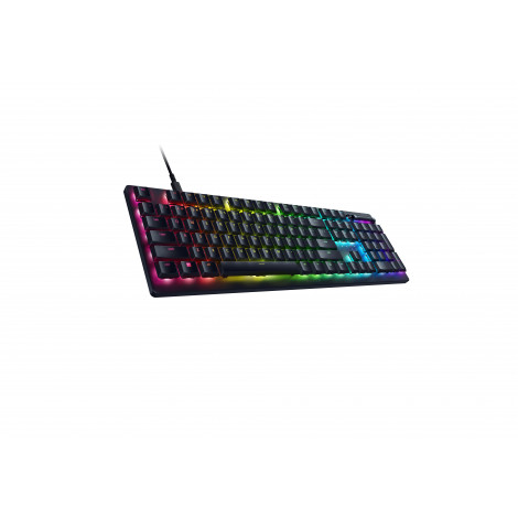 Razer Deathstalker V2, Gaming Keyboard, RGB LED light, RU, Black, Wired, Linear Optical Switch