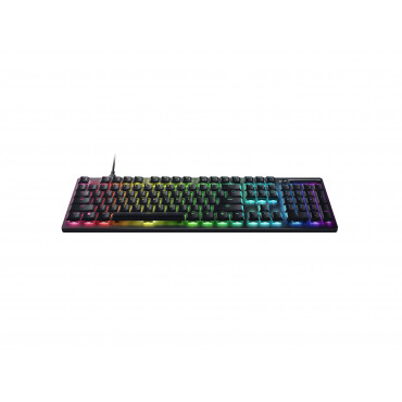 Razer Deathstalker V2, Gaming Keyboard, RGB LED light, RU, Black, Wired, Linear Optical Switch