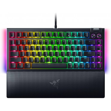 Razer BlackWidow V4 75% Mechanical Gaming Keyboard, Intl. US Layout, Wired, Black