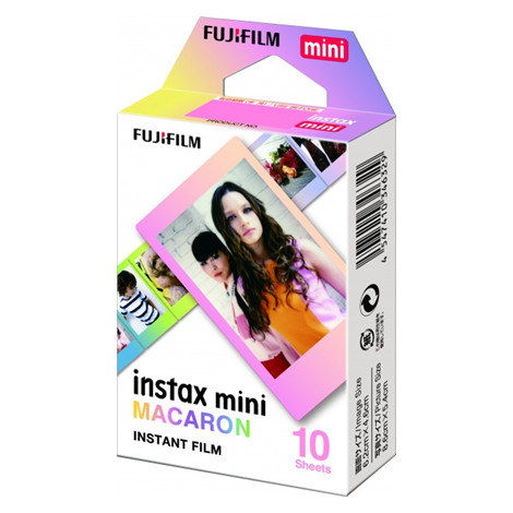 Fujifilm Instax Mini Macaron Instant Film Quantity 10, 86 x 54 mm