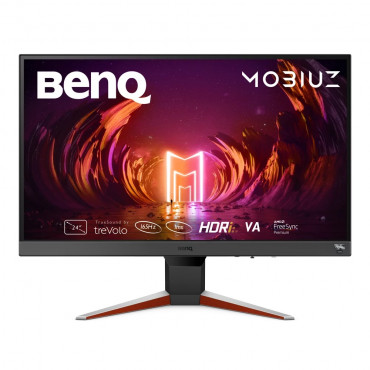 Benq Gaming Monitor EX240N 23.8 ", VA, FHD, 1920 x 1080, 16:9, 4 ms, 250 cd/m , Black, 165 Hz, HDMI ports quantity 1