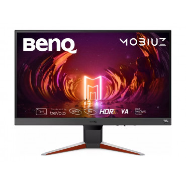 Benq Gaming Monitor EX240N 23.8 ", VA, FHD, 1920 x 1080, 16:9, 4 ms, 250 cd/m , Black, 165 Hz, HDMI ports quantity 1