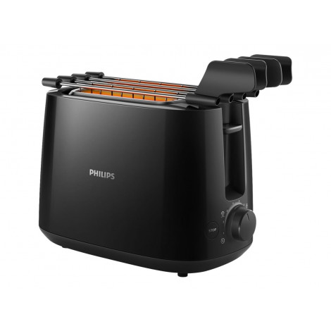 Philips HD2583/90 Daily Collection Toaster, Black