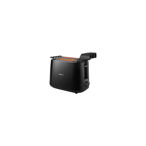 Philips HD2583/90 Daily Collection Toaster, Black