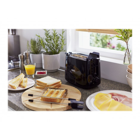 Philips HD2583/90 Daily Collection Toaster, Black