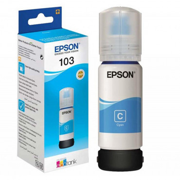 EPSON 103 EcoTank Cyan ink...
