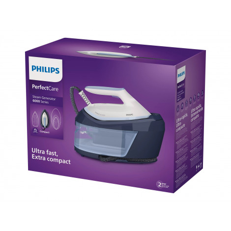 Philips PSG6026/20 PerfectCare Steam Generator, Blue/White Philips