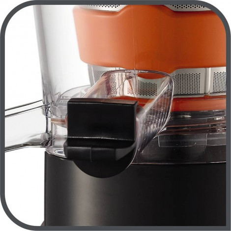 TEFAL Slow Juicer ZC255B38 Type Electric Silver/ black 200 W Extra large fruit input Number of speeds 2 82 RPM