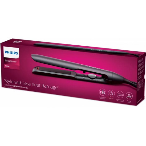 Philips Hair Straitghtener BHS510/00 5000 Series Warranty 24 month(s) Ceramic heating system Ionic function Temperature (max) 23