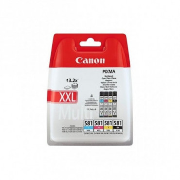 OEM Canon CLI-581 kasečių rinkinys XXL (1998C005)                                                                       