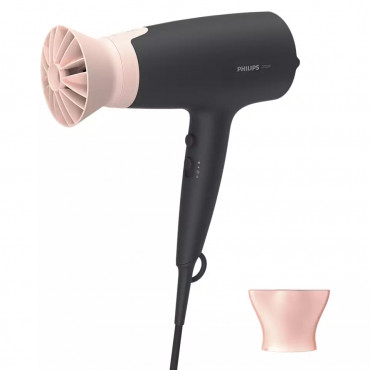 Philips Hair Dryer BHD350/10 2100 W Number of temperature settings 6 Ionic function Black/Pink