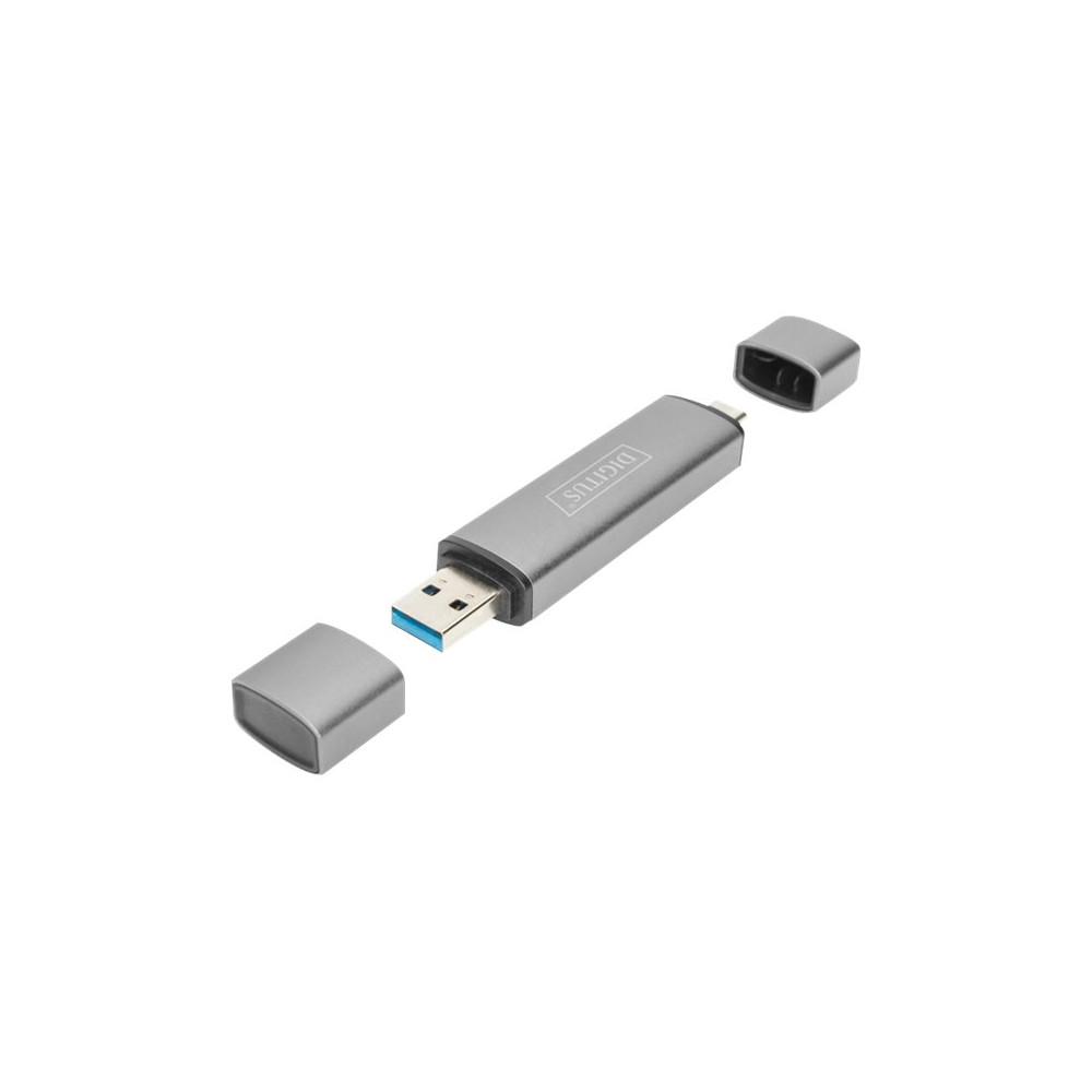 DIGITUS Dual Card Reader Hub USB-C / USB 3.0, OTG Digitus