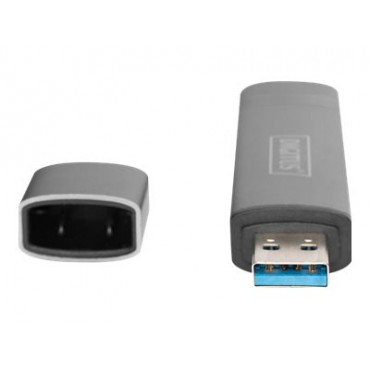 DIGITUS Dual Card Reader Hub USB-C / USB 3.0, OTG Digitus