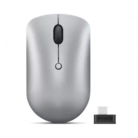 Lenovo Wireless Compact Mouse 540 2.4G Wireless via USB-C receiver Wireless 1 year(s) Cloud Grey