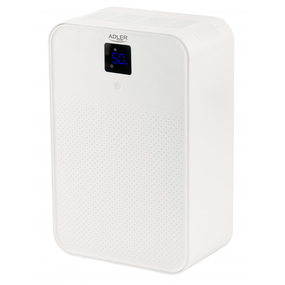 Adler Thermo-electric Dehumidifier AD 7860 Power 150 W Suitable for rooms up to 30 m Water tank capacity 1 L White