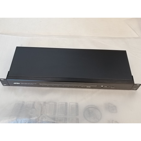 SALE OUT. Aten VS1808T 8-Port HDMI Cat 5 Splitter Aten HDMI 8-Port HDMI Cat 5 Splitter Warranty 3 month(s) USED, REFURBISHED, WI