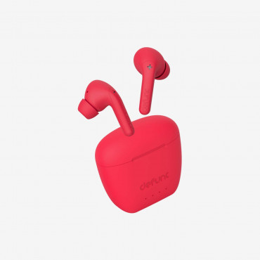 Defunc Earbuds True Audio Built-in microphone Wireless Bluetooth Red