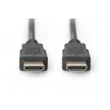 Digitus High Speed HDMI Cable with Ethernet Black HDMI to HDMI 3 m