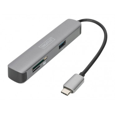 Digitus USB-C Dock DA-70891 Dock USB 3.0 (3.1 Gen 1) ports quantity 2 HDMI ports quantity 1