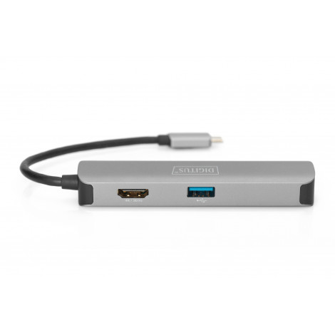 Digitus USB-C Dock DA-70891 Dock USB 3.0 (3.1 Gen 1) ports quantity 2 HDMI ports quantity 1