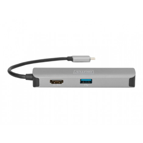 Digitus USB-C Dock DA-70891 Dock USB 3.0 (3.1 Gen 1) ports quantity 2 HDMI ports quantity 1