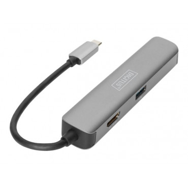 Digitus USB-C Dock DA-70891 Dock USB 3.0 (3.1 Gen 1) ports quantity 2 HDMI ports quantity 1